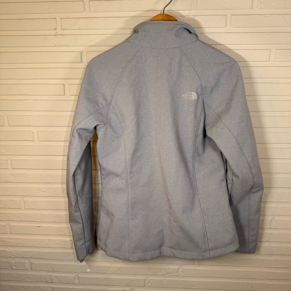 The North Face Light Gray Windwall Fleece Lined Jacket, Women’s Size Medium - Picture 7 of 16